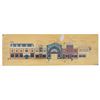 Image 1 : Hand-Painted Main Street Elevations Artwork.