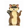 Image 1 : Main Street Window Display Raccoon Figure.