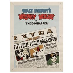 Main Street Cinema "The Dognapper" Poster.