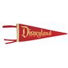 Image 1 : Red and White Disneyland Pennant.