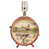 Image 1 : Disneyland Tin Litho Drum Lamp.