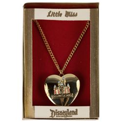 Little Miss Disneyland Heart-Shaped Locket.
