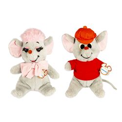Bernard and Miss Bianca Plushes.