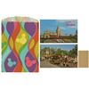 Image 1 : Pair of Disneyland Postcards with Gift Bag & Receipt.