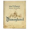 Image 1 : Disneyland 1955 Press Kit Reproduction.