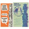 Image 1 : Pair of Enchanted Tiki Room World Premiere Flyers.