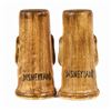 Image 4 : Pair of Adventureland Moa Tiki Salt & Pepper Shakers.