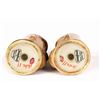 Image 5 : Pair of Adventureland Moa Tiki Salt & Pepper Shakers.