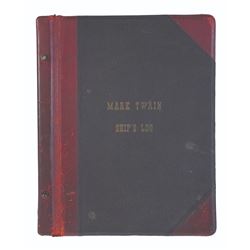 Mark Twain Ship's Log.