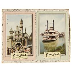 Disneyland Souvenir Playing Cards.