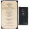 Image 1 : Blue Bayou Menu & Check Holder.