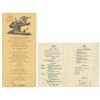 Image 2 : Pair of Blue Bayou Menus.
