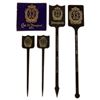 Image 1 : Club 33 Matchbook and (4) Swizzle Sticks.