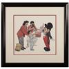 Image 1 : Charles Boyer Signed Happy Birthday Mickey Lithograph.