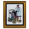 Image 1 : Charles Boyer Mickey Mouse Self-Portrait Ceramic Print.