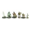 Image 1 : Haunted Mansion Pewter Miniatures in Box.