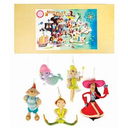 Peter Pan Limited Edition Ornament Set.