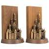 Image 2 : Sleeping Beauty Castle Bookends.