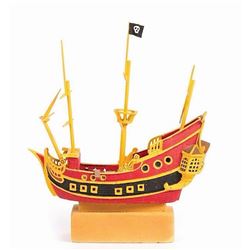 Fantasyland Pirate Ship Imagineering Model.