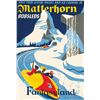 Image 1 : Matterhorn Bobsleds Attraction Poster.