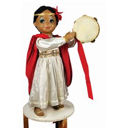 It's a Small World Animatronic Doll.