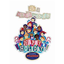 It's a Small World Holiday Sign.