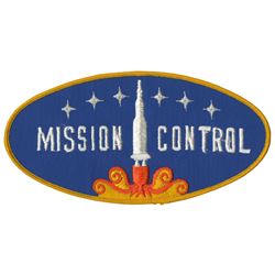 Mission to Mars Animatronic Figure Patch.