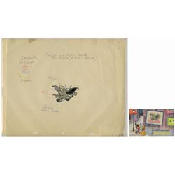 Dumbo Lenticular Cel Set-Up and Postcard.