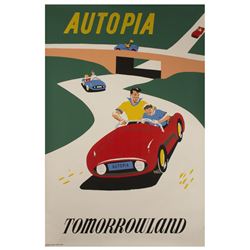Autopia Attraction Poster.