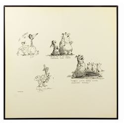 America Sings Marc Davis Concept Art Print.