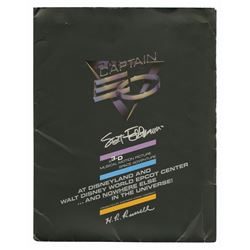 Captain EO Premiere Signed Press Kit.