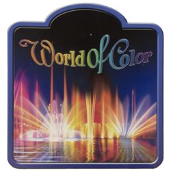 World of Color Sign.