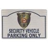 Image 1 : Walt Disney World Security Vehicle Parking Only Sign.