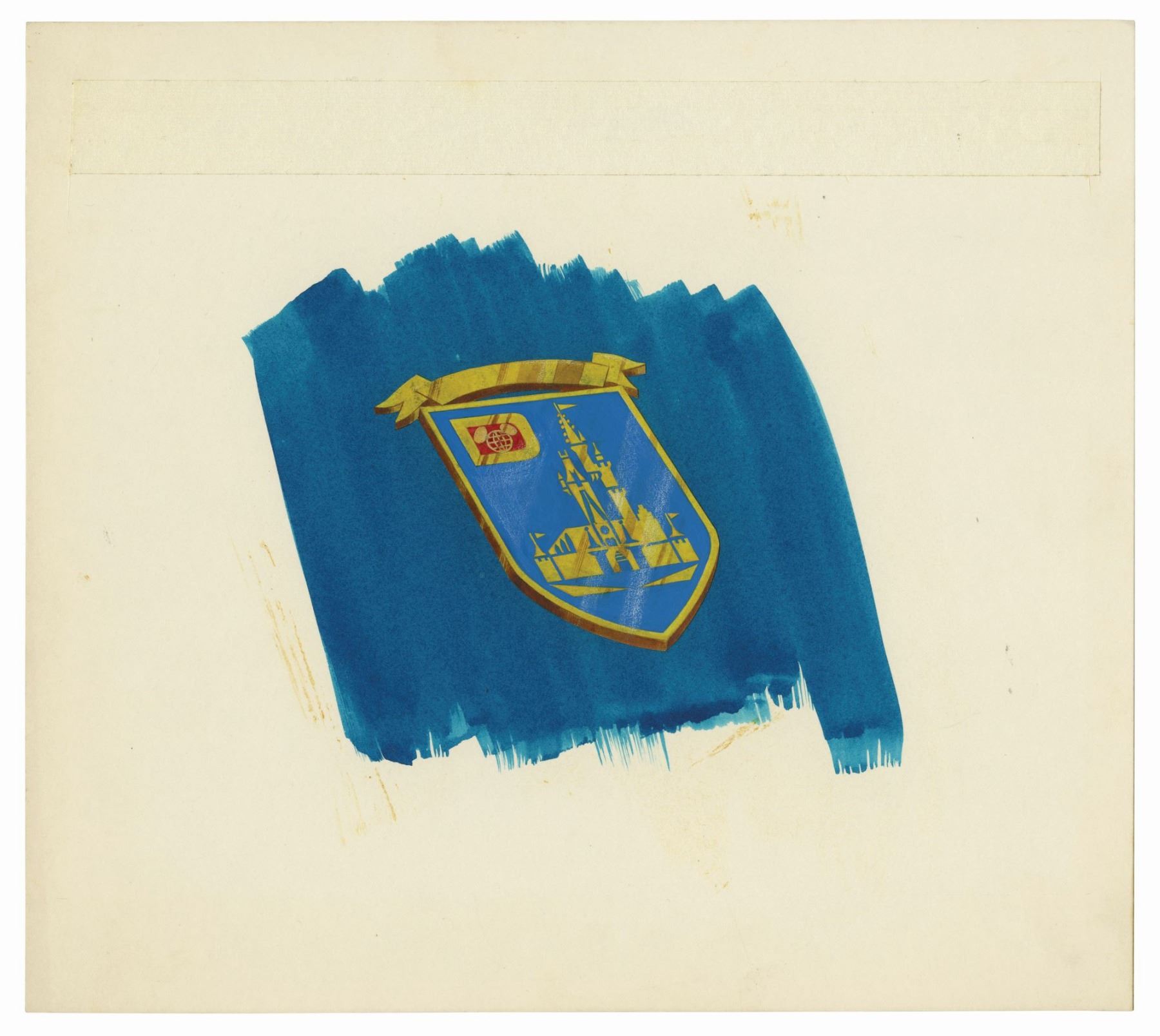 Tour Guide Pin Original Concept Painting.