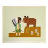Image 1 : Mary Blair Contemporary Resort Silkscreened Test Print.