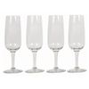 Image 1 : Set of (4) Top of the World Champagne Flutes.