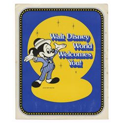 "Walt Disney World Welcomes You" Packet.