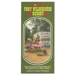 Fort Wilderness Resort Brochure.