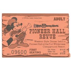 Pair of Pioneer Hall Revue Tickets.