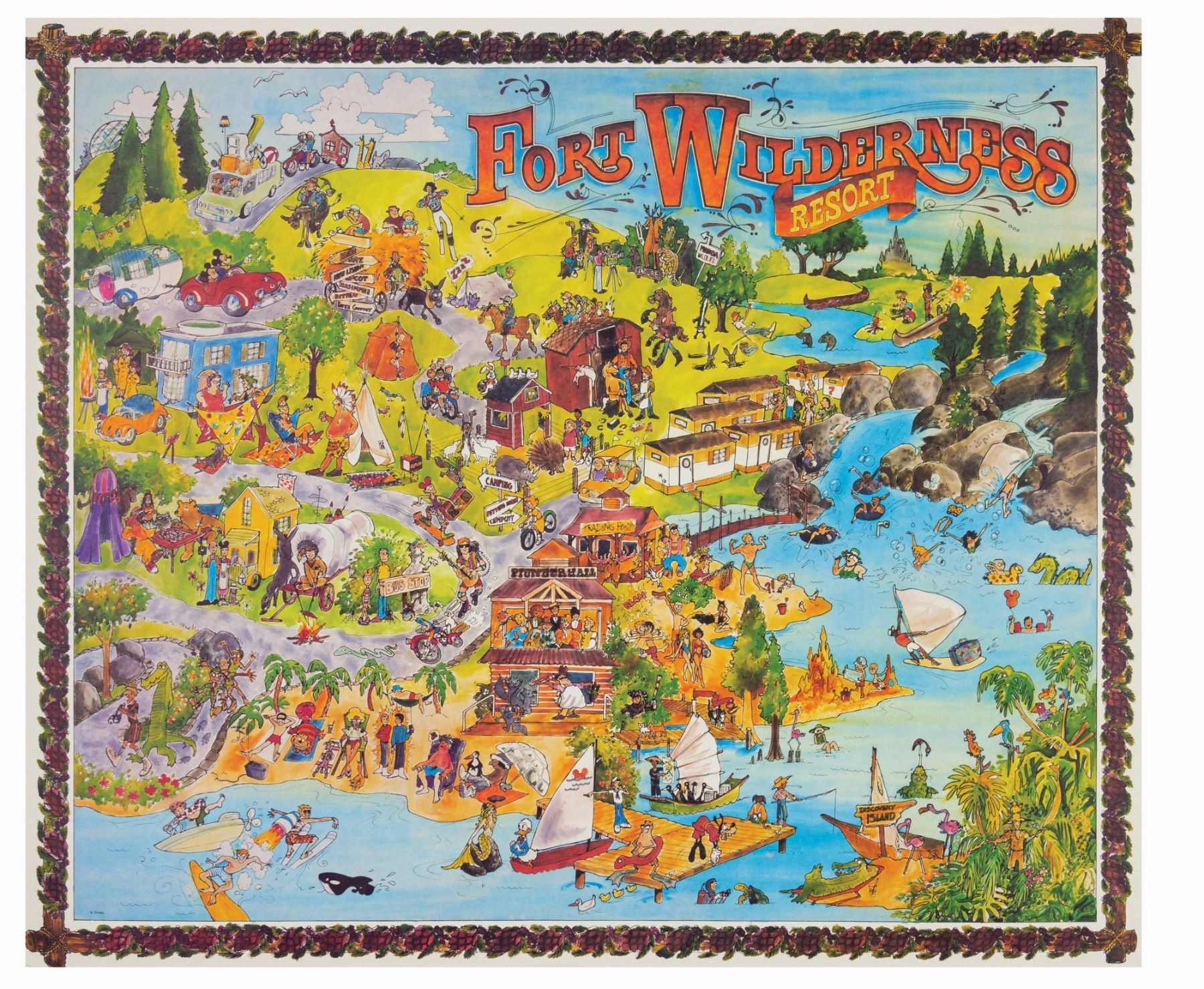 Fort Wilderness Resort Poster