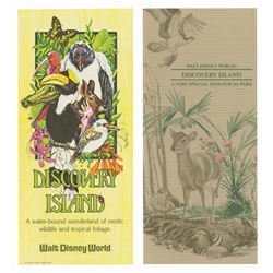 Pair of Discovery Island Brochures.
