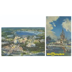 Pair of Walt Disney World Postcards.