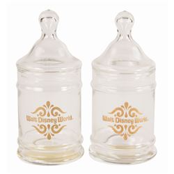 Pair of Main Street Candy Jars.