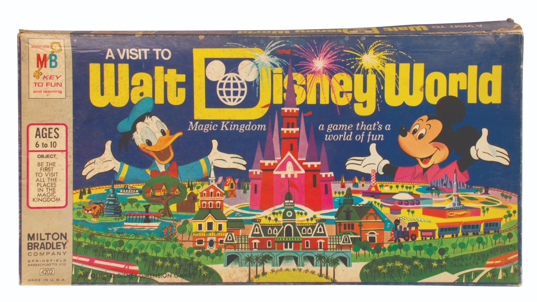 "A Visit to Walt Disney World" Board Game. Van Eaton Galleries