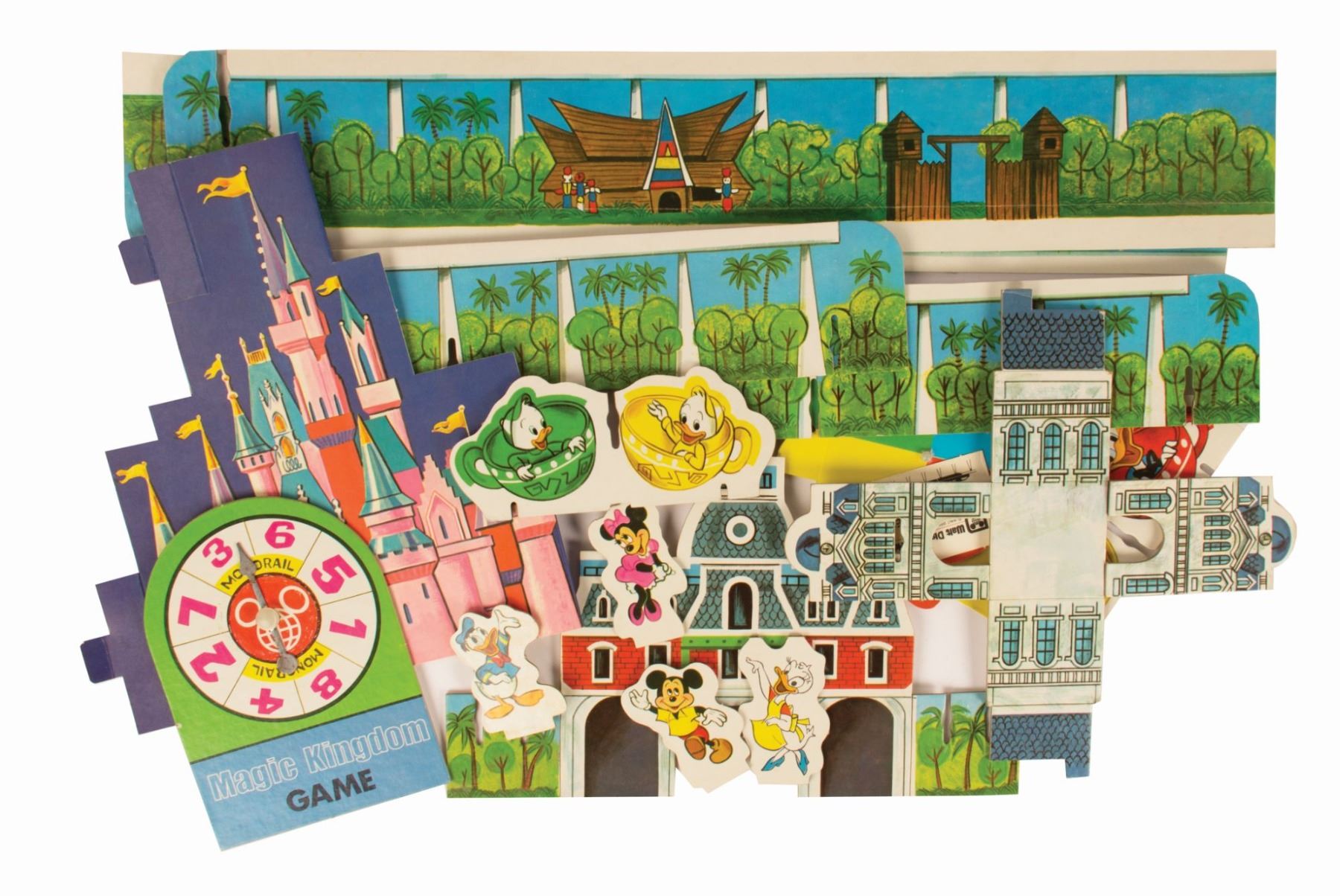 "A Visit to Walt Disney World" Board Game.