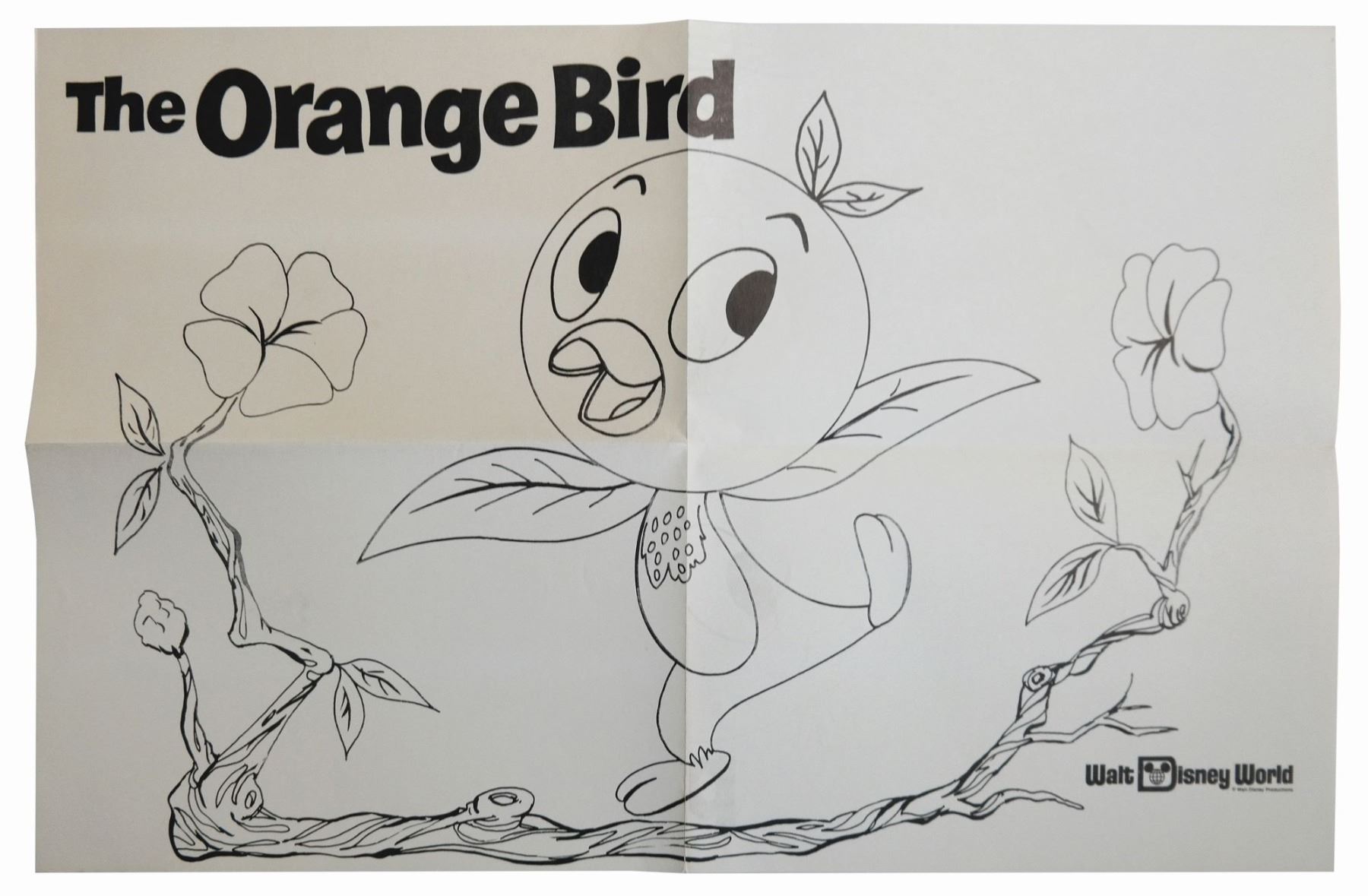 Set Of 4 General Mills Magic Kingdom Coloring Pages