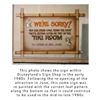 Image 2 : Enchanted Tiki Room Closed Sign.