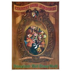 Country Bear Jamboree Attraction Poster.