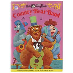 Country Bear Band Punch-Out Book.