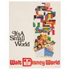 Image 1 : It's a Small World Souvenir Poster.